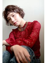 ミラバイグリーン(Mira by green)&nbsp;mannish　×　short　perm　【ひし形シルエット】＃2