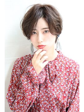 オーロ(ORO) 大人前髪パーマグレーベージュ