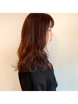 ツイギー 宮西店(TWiGGY) ハイライト×ラベンダーブラウン