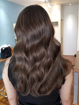 ヘアーリゾート マハナ(HAIR RESORT MAHANA) 【hair resort MAHANA平岩】ハイライトオリーブ×ラフウェーブ