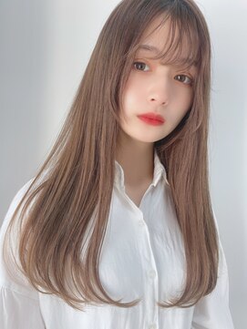 ルービック 枚方(Rubik's) ブリーチなし大人可愛い艶髪ミルクティーベージュ