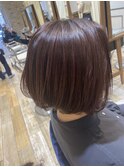 白髪ぼかしハイライト【暖色】