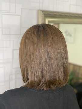 リトル(Re:tle) 【河野有希】ブリーチなしのくすみソフトグレージュ