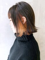 アイティー バイ アルバム 中野店(IT by ALBUM)&nbsp;インナーオレンジ_ショートパーマエアリーミディ_ba312402