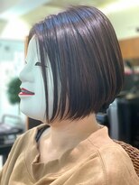 コマ(coma)&nbsp;【coma中野】美髪マニッシュショートネイビーカラー
