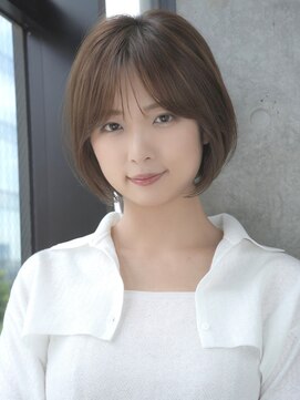 エインアンリー 表参道(AIN.ANLY.) 前髪あり大人ショートボブ20代30代40代【AIN.表参道】川原大地