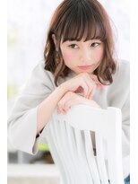 ミック 日暮里店(miq)&nbsp;ナチュラルモード前下がり大人ボブパーマb1