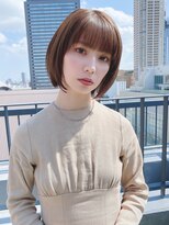 ルービック 和歌山(Rubik's)&nbsp;前髪ありの小顔ボブヘア/大人かわいい