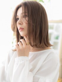カバーヘア ブリス 北浦和(COVER HAIR bliss) かきあげ前髪ハイライト小顔センターパートa北浦和20代30代40代