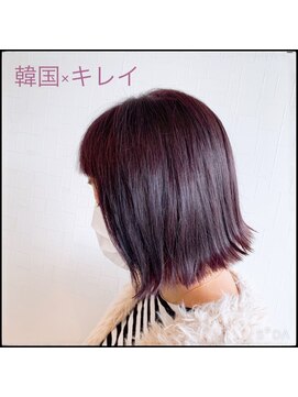 クラス リノ(CLASS lino) #タッセルカット×紫カラー