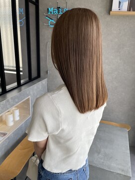 ムード カナザワ(mood kanazawa) ケアブリーチ◎マロンベージュ