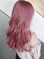 ナンバー ブラオ 名古屋栄(N° blao)&nbsp;派手カラー　ピンクベージュ　ピンクアッシュ　エギョモリ