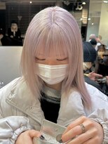 ベレーザ 渋谷(BELEZA)&nbsp;3326シルバーアッシュうるツヤトリートメントグクマッシュボブ