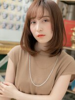 カバーヘア ブリス 志木南口駅前店(COVER HAIR bliss)&nbsp;★斜めバングうるツヤカールヘルシースタイル20代30代40代★9