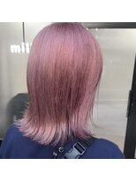 ミル 今治(1003 mille IMABALI)&nbsp;ダブルカラーのピンクパープルのお客様！