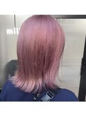 ダブルカラーのピンクパープルのお客様!