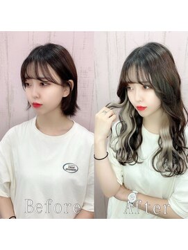 エクステ専門店あるじゃんすー 柏店 学生に人気インナーカラー20枚/1本からの取り付けも◎/学割U24