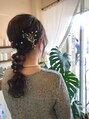 ヘアーサロン リベット(hair salon Libett) ポコポコ編み下ろし