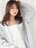 ブロッサム 東久留米店(Blossom)&nbsp;くびレイヤーエモージュ小顔カットシースルーバング大人ガーリー