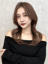 ロンド ロワール 門前仲町(Lond Loire)&nbsp;韓国レイヤーカット/くびれ巻き/前髪顔周り/セミディ[門前仲町]