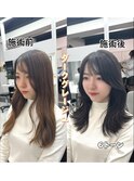 似合わせ顔周りカット