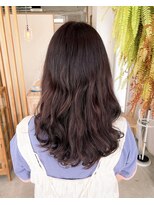 アクセヘアー 町田(acce hair)&nbsp;コテ巻き風ウェーブパーマ