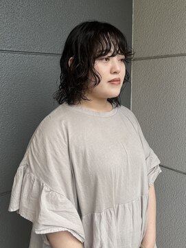 ヘアーアイストゥーレ(HAIR ICI TRE) レイヤーパーマ 担当東川内遥