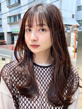 ミズチャーム(Ms.CHARM) くびれヘア/レイヤーカット/前髪カタログ/こなれミディ/韓国ヘア