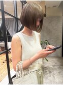 ボブ×シアミルクティベージュ