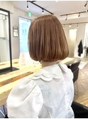 切りっぱなしボブミニボブパーマくびれボブ外ハネボブブリーチ