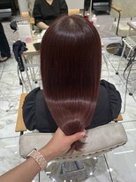 ゼスト フィーノ(ZEST fino)&nbsp;【平林鼓】髪質改善×ワインレッドカラー