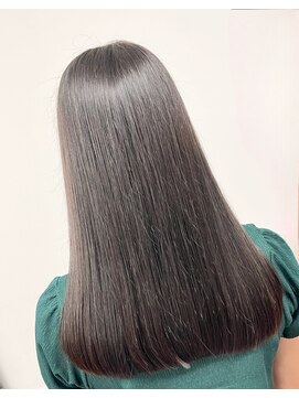 プリュス 名古屋(Plus) 水素カラー/ブリーチなし/艶カラー/グレージュ