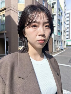 クリアーオブヘアー 本山店(CLEAR of hair) ◎タイトボブ/シースルーバング/ショコラカラー