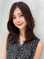 ミラリー トウキョウ(Mirareee Tokyo) 【F】艶感たっぷりくすみベージュカラー似合わせ小顔前髪