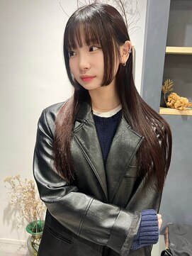 アイトーキョーエス 渋谷(AI TOKYO S) シアーカラー/シルキーベージュ/ブラントカット/セミディ