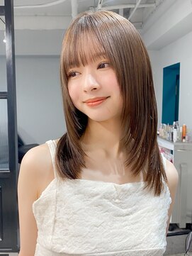 エトラ 渋谷店(etora) 小顔 美髪 レイヤーカット イメチェン ワイドバング"