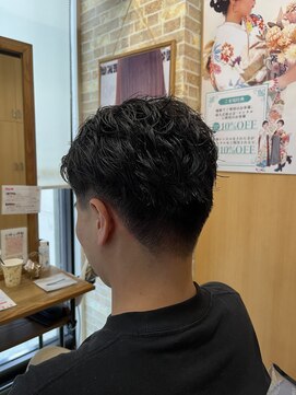 フレンズ 手稲店(friend's) ビジネススタイル大人ヘアスタイルツーブロック刈り上げ札幌眉毛