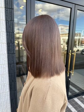 アース 浜松志都呂店(HAIR&MAKE EARTH) ブラウンベージュカラー