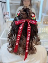 推し活 イベント 量産型 お団子ハーフアップ