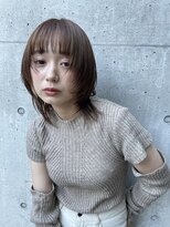 ウルフカット レイヤーカット 韓国風 表参道 原宿
