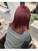 ボルドーカラー