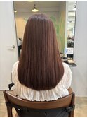 ピンク系カラー×さらふわ髪質改善トリートメント【新綱島】