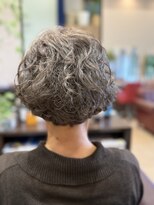 シルバ(SILVA)&nbsp;＃アッシュグレイ　＃ボブ　＃白髪ボカシ