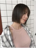 ぱつっとこだわりボブ