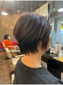 前下がりショートスタイル♪和装にも◎