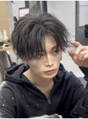 ツイストシャドウ×センターパート