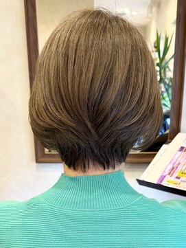 ラ ブリエ 成田公津の杜(La briller) ミディアムヘア/暗めカラー/グランマッシュ/公津の杜