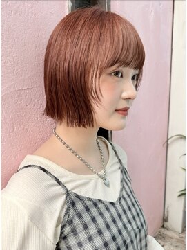 ロンド 銀座(Lond) ◆ ブリーチなし/髪質改善/大人ガーリー/ダークアッシュ/ボブ95