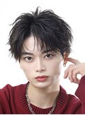 ツイストスパイラルパーマ/センターパート/横浜駅