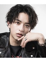 アストラ(ASTRA) MEN’S HAIR/波巻きツイストスパイラル/リバースセンターパート
